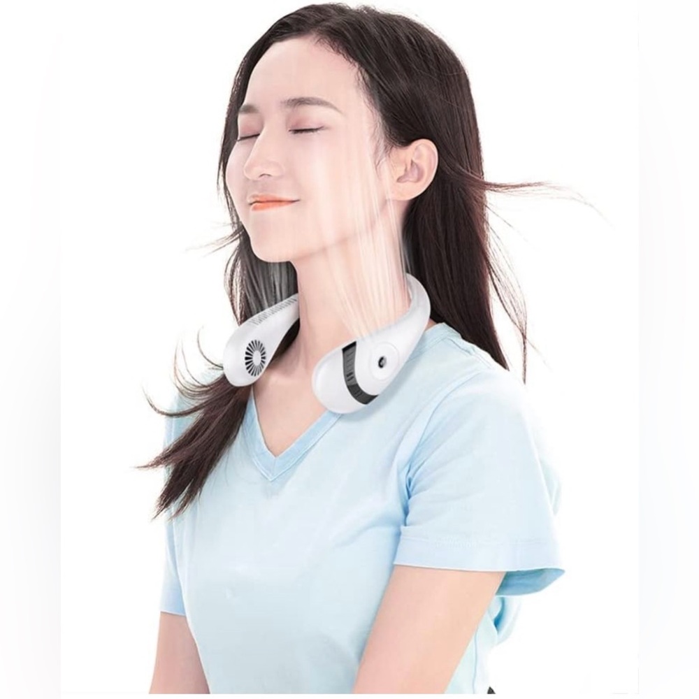 Prtable Neck Fan, Cooling fan, Personal Fan, Wearable Fan, Neck air